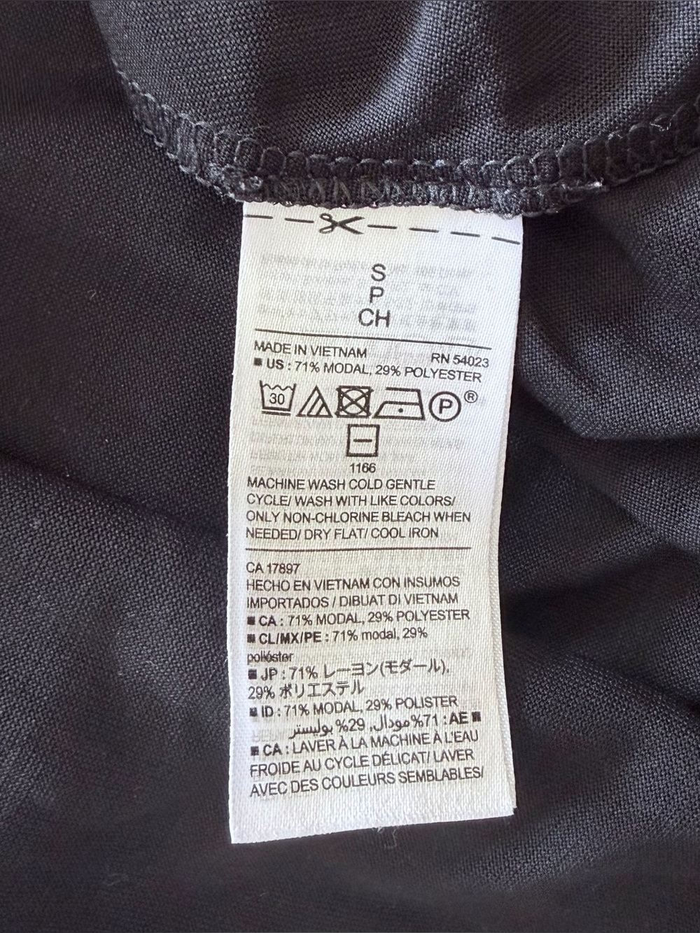 Old Navy Flowy Deep Slate Blue High Neck Racerback Tank Top — Size S - Picture 4 of 4